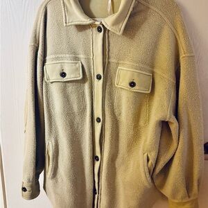 Free People Cozy Fleece Jacket